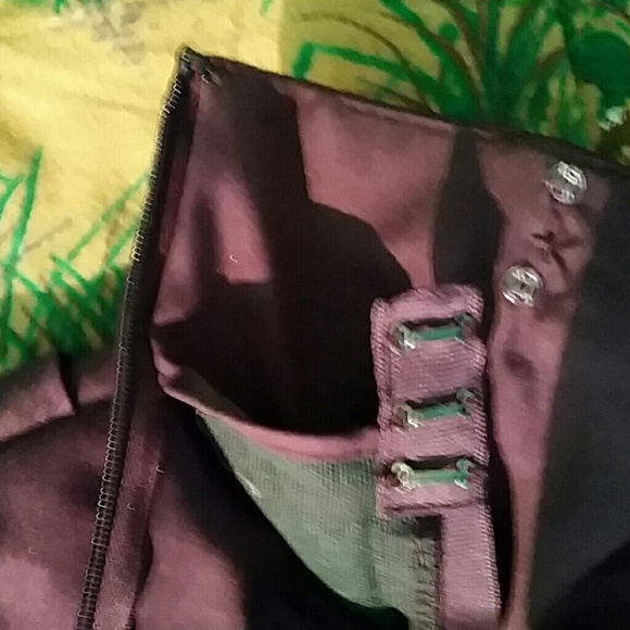 Strapless purple dress David's Bridal style F11165 - Picture 8 of 8